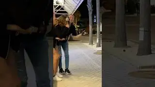 She peed herself! 😂 Bushman Prank 