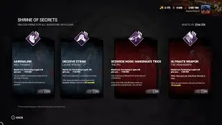 Dead by Daylight | New Portrait Backgrounds and Shrine of Secrets