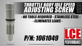 LCE Stainless Steel Idle Adjustment Screw