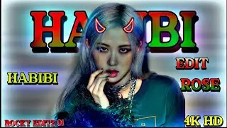 ROSE EDIT 🥵 HABIBI 🔥 4K HD  XML CC Presets || VFX & EFX STATUS 🥵