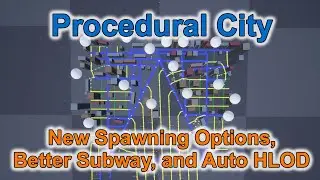 PCG - New Spawning Options, Better Subways, and Auto HLOD!