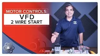 Starting a VFD with 2-wire Start