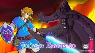 Voltage Reacts to Who Would Canonically Win? Link vs Darth Vader | Crossover Colosseum