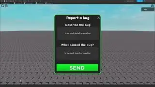 Bug Report UI
