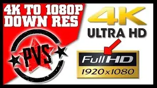 Downsampling 4K || Why Is It Important?