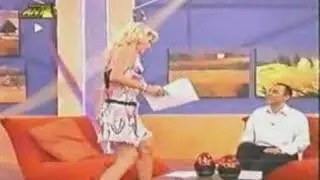 eleni menegaki upskirt