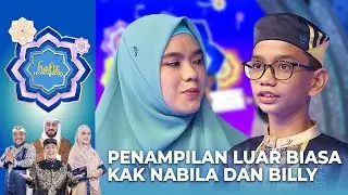 MASYAALLAH! Kak Nabila Bacakan Surah Dan Billy Sebagai Kaligrafinya | HAFIZ INDONESIA 2023