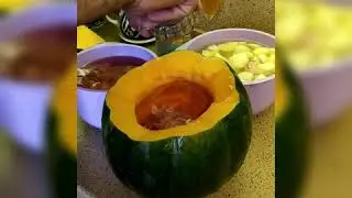 Запекаем тыкву в печи