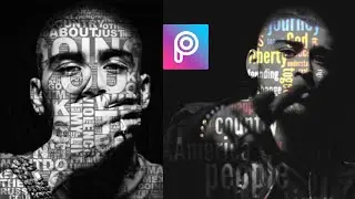 PicsArt Face Text | How To Edit Face Text | Edit Typography 2020