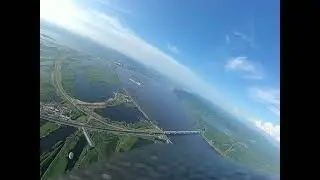 Полет на 9,5 км 23.06.2022