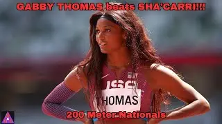 GABBY THOMAS Beats SHA'CARRI RICHARDSON!🔥🏃‍♀️🥇
