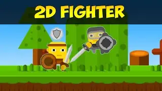 Создание 2D Fighter в Unity | Урок #5 -  Удар, Урон, Щит (Враг)