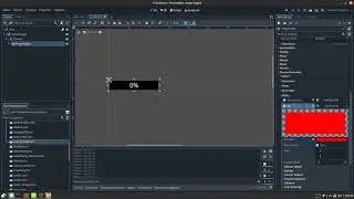 Отображения здоровья Godot