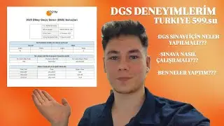 DGS 2025 | Sayısalda 599. Oldum! Deneyimlerim ve Tavsiyelerim