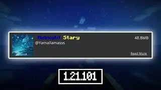 Midnight Stary Texture Pack For MCPE 1.21+ | [16x PvP Texture Pack]