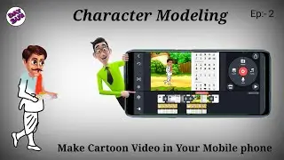 2D Character Modeling 2D Character Modeling / #2dCartoonVideoMaking | Day Sun | Hindi Animation