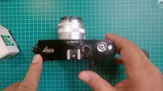 First roll film on Leica MP...
