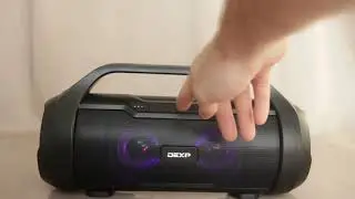 Знакомство с портативной аудиосистемой DEXP P520
