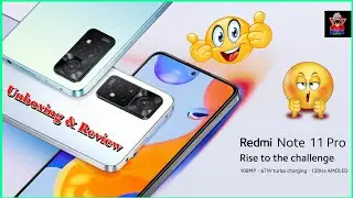 REDMI NOTE 11 PRO ||Full Review And Unboxing|| This smartphone such has a good features😯🔴 