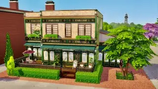 Willow Creek Cozy Bistro🍅// The Sims 4 Speed Build