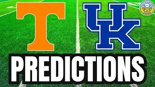 Tennessee vs. Kentucky PREDICTIONS | 2024 College Football Predictions