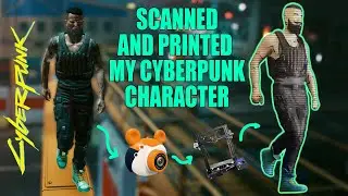I 3D printed my Cyberpunk character - Photogrammetry in photo mode