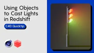 Make objects cast light with Mesh Lights | Beginner | Cinema 4D | Redshift