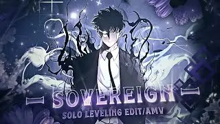 Sovereign | Bang x @notaxevfx | Solo Leveling [AMV/EDIT] (+Project File)