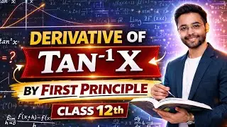 Differentiation from first principles tan inverse x in hindi