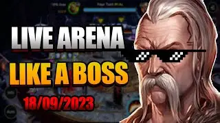 Raid Shadow Legends - Top Live Arena Broad Cast (Docmarroe) 18/09/2023