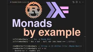 Optionals and errors in Haskell & Rust - Monads by example