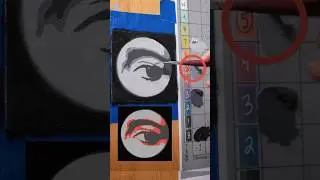OIL PAINTING step by step 🎨 #shorts