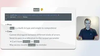 Error reporting in C++ - Booleans (6/13)