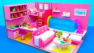 Beautiful Cardboard  Dream House (2023)#07 How To Made The Amazing Cardboard House . #diy #house