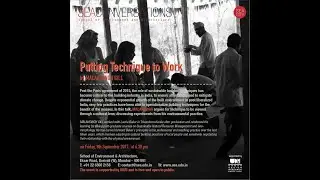 SEA Conversations - Putting Technique to Work by Malaksingh Gill - 08-09-2017