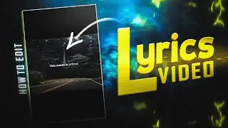 Trending Curve Lyrics Edit Tutorial | Aesthetic Lyrics