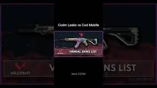 Codm Leaks vs Cod Mobile No.3 | #codm  #codmobile  #codmobileleaks #codmobileshorts