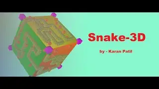 Cube-Snake-3D 😁 beta release v0.1