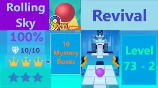 Rolling Sky - Revival ( Level 73 - 2 ) ⭐⭐⭐