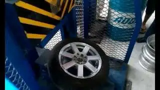 Wolfrace Alloy Wheel Impact Test