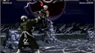 KOF MUGEN Orochi Boss Team vs Nests Boss Team
