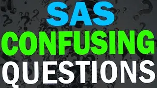 SAS Tricky Interview Questions and Answers | SAS Project