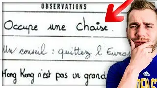 THE FUNNIEST STUDENT REPORT CARD!