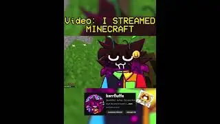 I Streamed MINECRAFT #gaming #minecraft #streamer