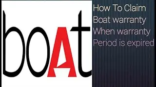 How To Claim Warranty On Boat Products | How To Claim Boat Warranty When Warranty Period Is Expired
