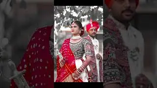 Ajay and punita wedding reel #love #couple #romance #couplestatus
