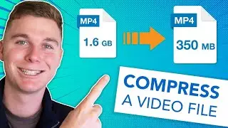 Easiest way to compress video size without losing quality | with VLC player | Unique craft