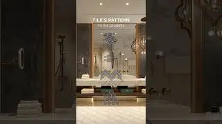 Tile's Pattern in our projects #interiordesign #aradesign #architecture #tile