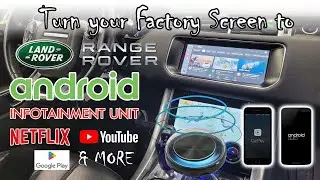 Transform Your Range Rover: Wireless Android Infotainment With YouTube & Netflix | 4x4Shop.ca