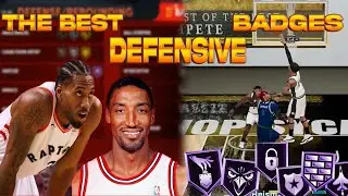 The BEST DEFENSIVE BADGES TO USE IN NBA 2K22? RANKING THE DEFENSIVE BADGES!